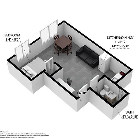 Chic Large Studio Apt Near Ocean Drive South Beach Miami Beach Zewnętrze zdjęcie